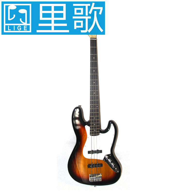 Risong LIGE ultra-thin stage playing new hands bass electric bass cool black chocolate color E-700
