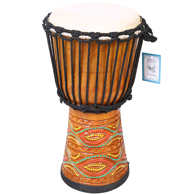 Lige LIGE 8 inch professional African drum kid goat drum skin LADC-808