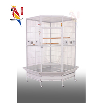 Mega Luxury Low Carbon Steel Large Parrot Cage Diamond Cage 100x113x183cm Low Carbon Steel Q195 Material