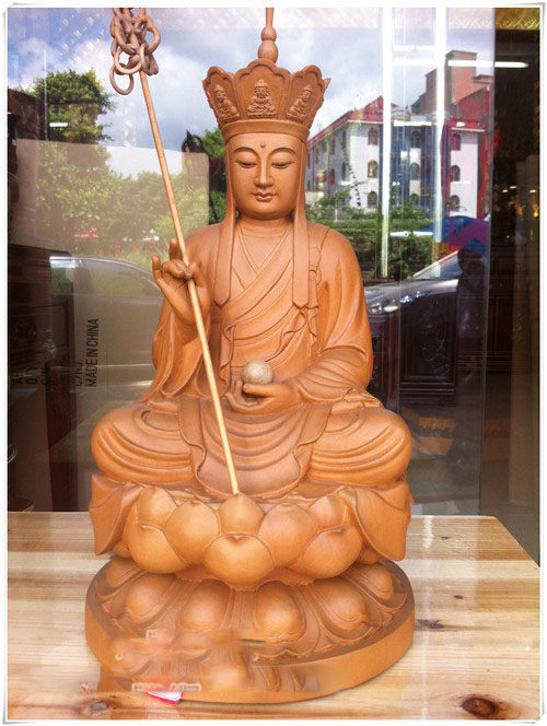 Quality carved original wooden Tibetan Buddhist statue Buddha statue Buddha statue Buddha Banghuang