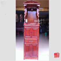 Buddhas Niche Cabinet Buddha House Buddha House for the Table Buddha Terra Guanyin Property House 48 Solid wood Divine Niche Sentiment