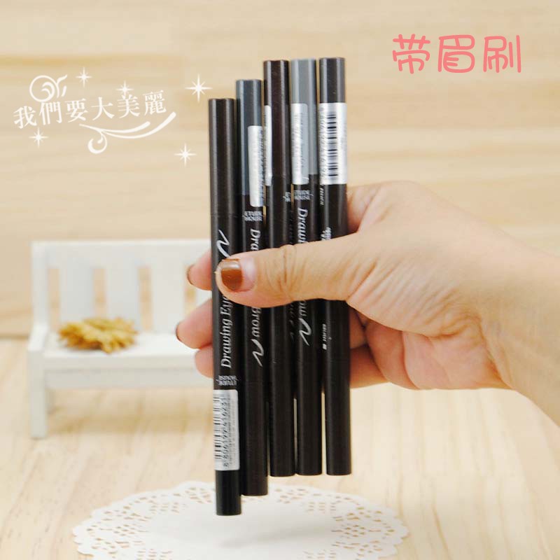 Hong Kong buy Li Jiaqi recommended Korea's Ali Hub Pen lasting waterproof and sweat and easy color with brow brush