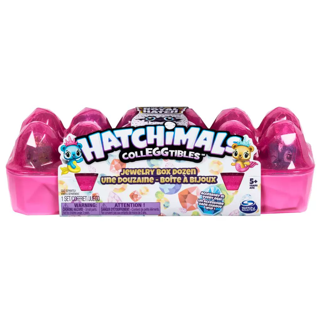 [Hatchimals Mini Hatchimals Magic Egg Season 6 Royal Family 12-яйц Hatch Девочка игрушка]