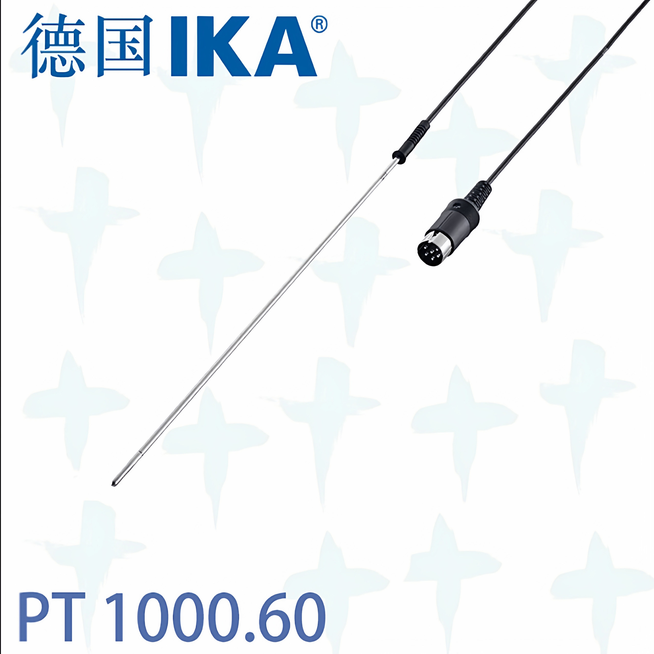 Ika磁力搅拌器PT1000.60温度传感器探头热电偶rct basic