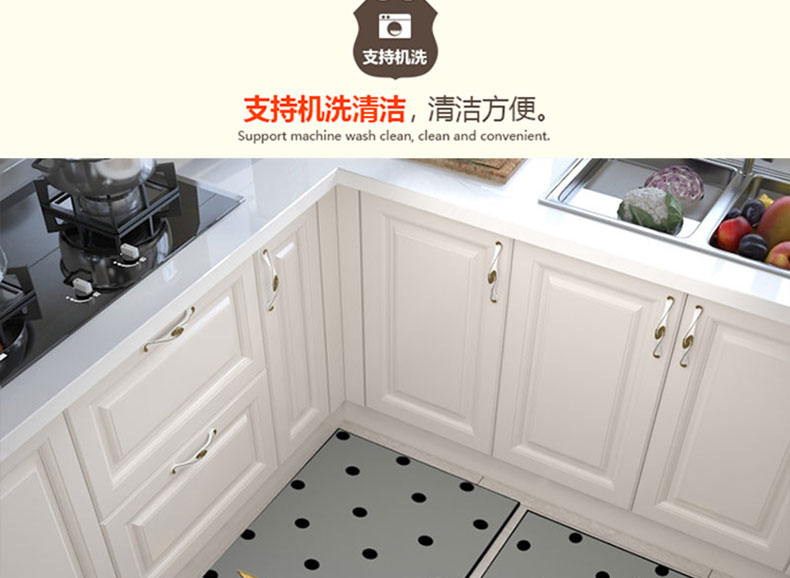 Bếp Thảm chống dầu trong nước lâu thấm thảm cửa mat chà cửa lối vào Bắc Âu cửa mat thảm - Thảm thảm trải sàn giá rẻ