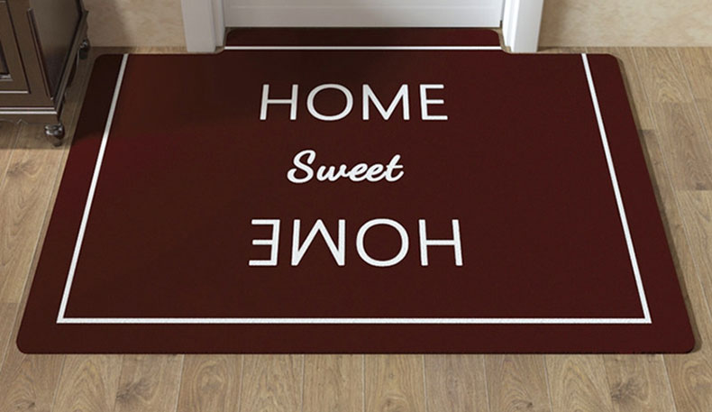 Thảm cửa mat mat sàn mat cửa nhập cảnh squat mat foyer phòng ngủ cửa phòng tắm hấp thụ mat thảm em bé