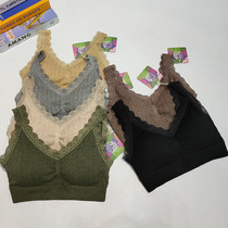 Maple Euphine 2020 Beauty Back Sexy Lace Poly Wrap Wrap Chest Woman Cotton Thread Vest Style No Steel Ring Underwear Smears