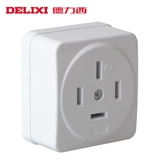 德力西 Home Power 25a Mingdou Трехфазная четырехстрочная гнезда CD98-MZ25 3 пункты 380 В стеновая панель