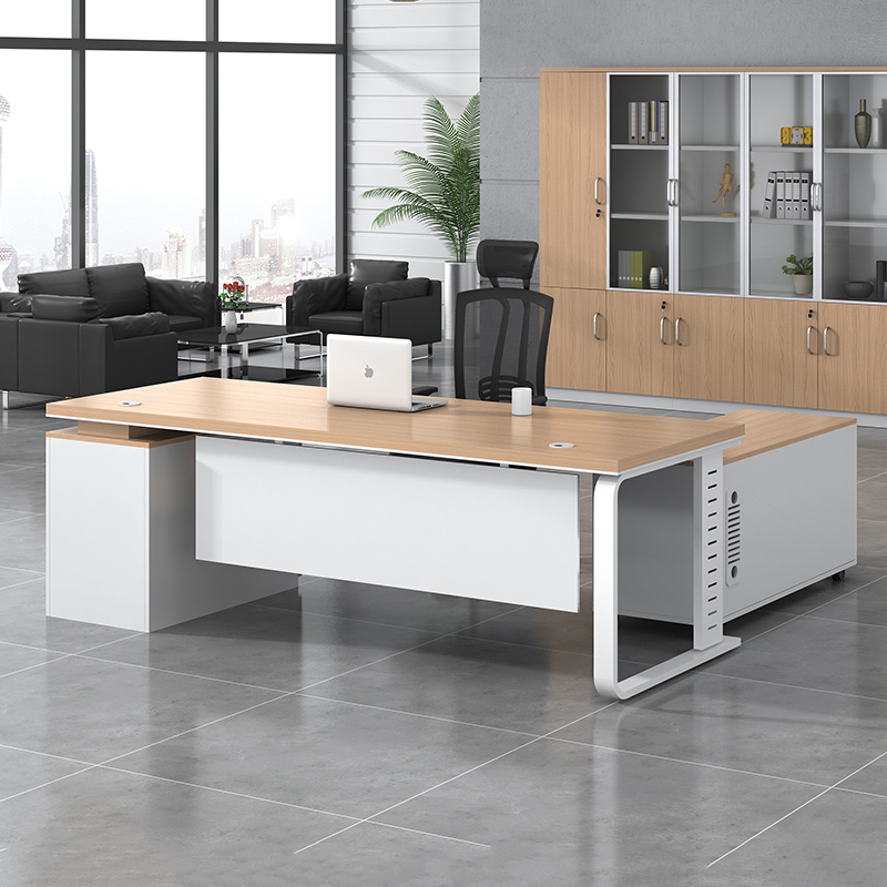 Boss desk president desk simple modern executive desk manager office computer desk and chair combination office furniture financial desk