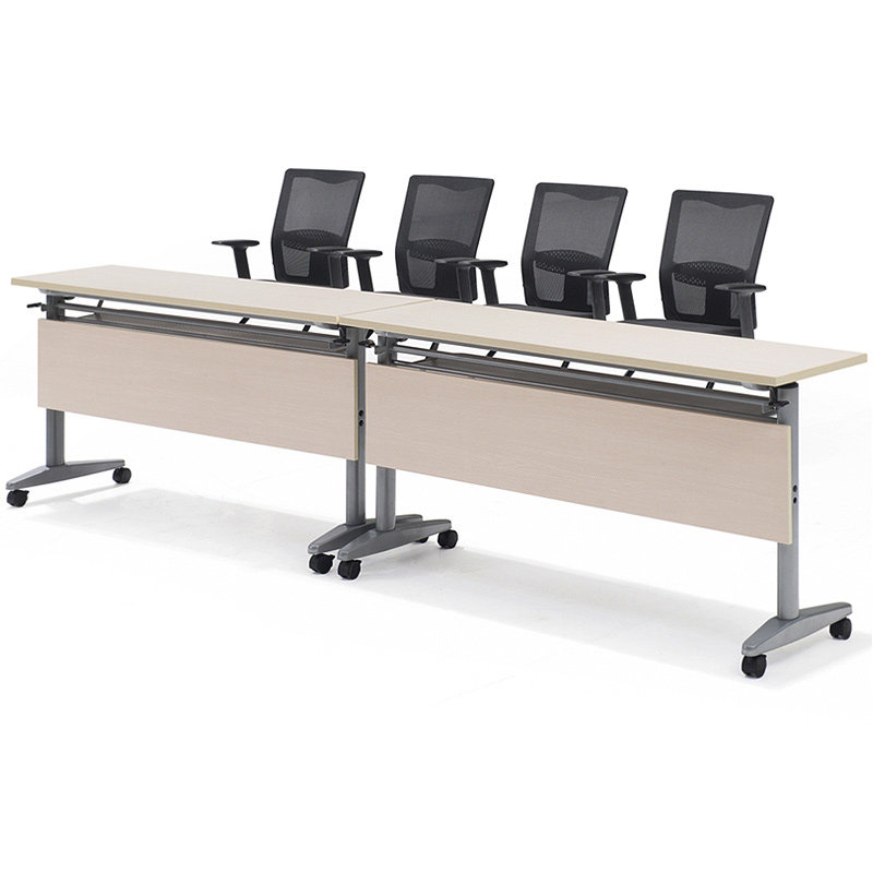 Staff Training Table Meeting Table Multifunction Removable Folding Desk Strip View Table Replica Desk Table With Wheels