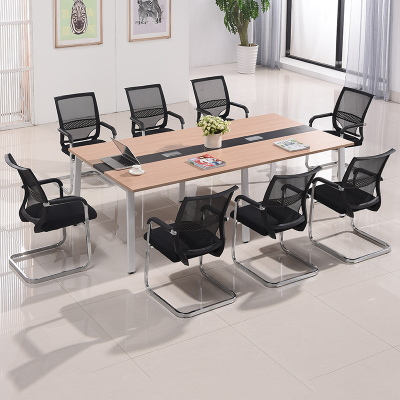 Conference table long table simple modern conference table and chair conference room meeting table reception negotiation table small conference table