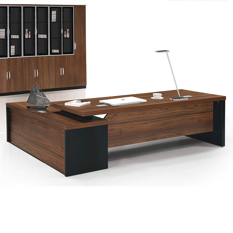 Junling Office Furniture Simple Boss Table Desk Modern Supervisor Shanghai Manager Large Table