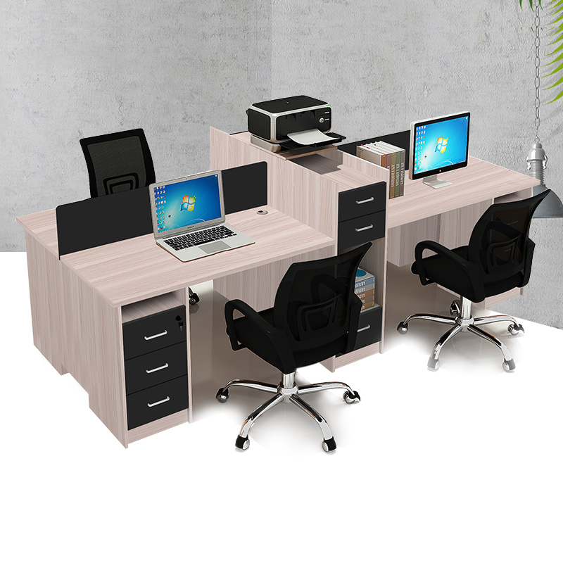 Desk Brief About Double Digit Staff Position 4 People with modern staff Computer desk 6 People's office staff Table