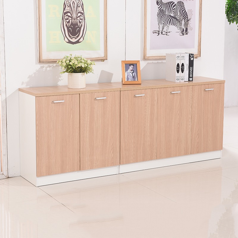 Short cabinet of filing cabinet wooden cabinet office cabinet mobile landing reception counter