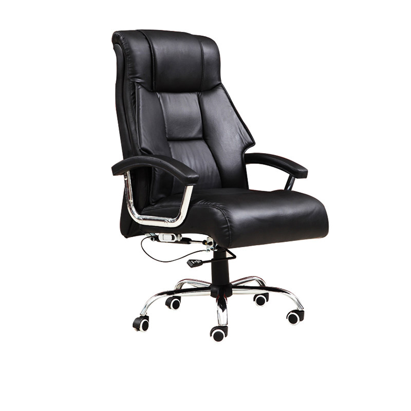 Junling office furniture boss chair office chair lift PU leather cowhide chair can be lifted and lowered can lie down for office use