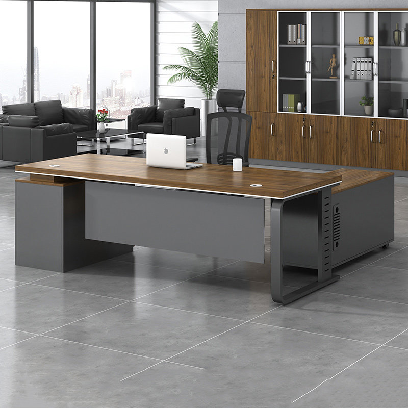 Boss Table President Table Big Class Desk Brief Brief Modern Manager Desk Chair Combination Single New Spot