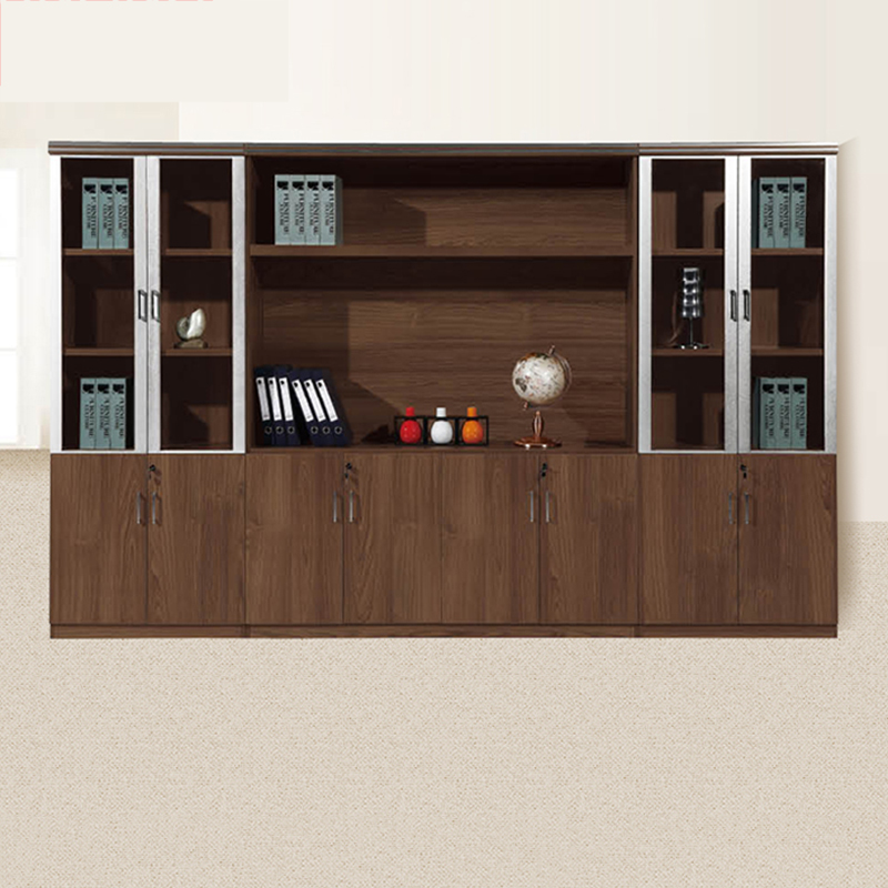 Plate file cabinet Office data cabinet Office bookcase Glass door data room file cabinet Company file cabinet