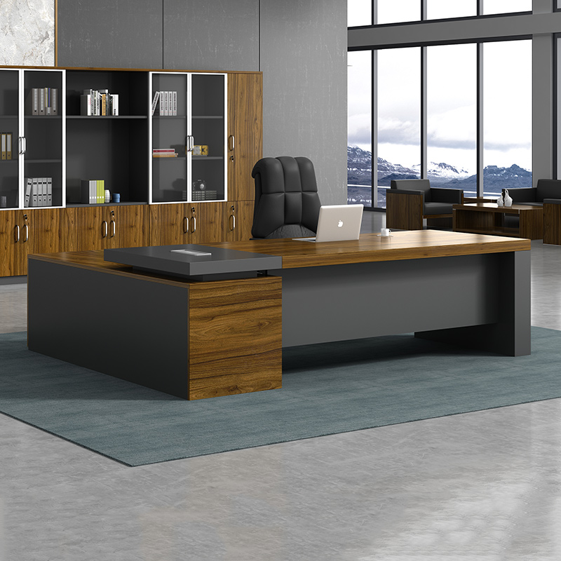 Boss desk executive desk manager desk simple modern supervisor computer desk and chair combination president table chairman table
