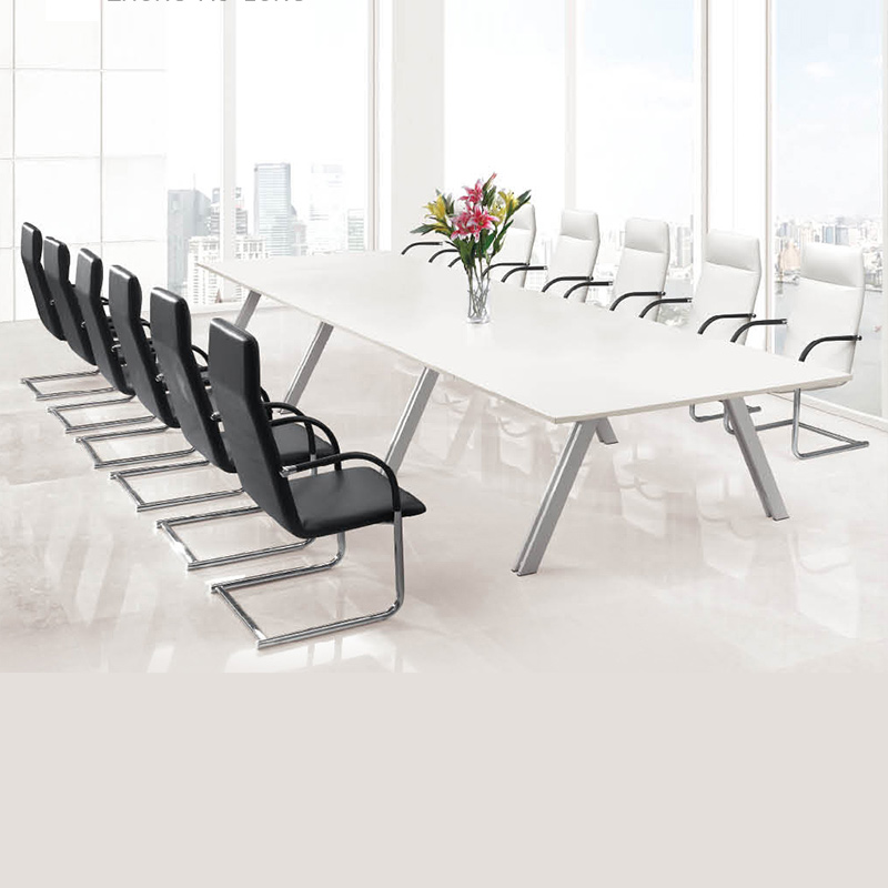 Small meeting table and chairs combined plate meeting table minimalist modern training table Fashion talks table and chairs desk