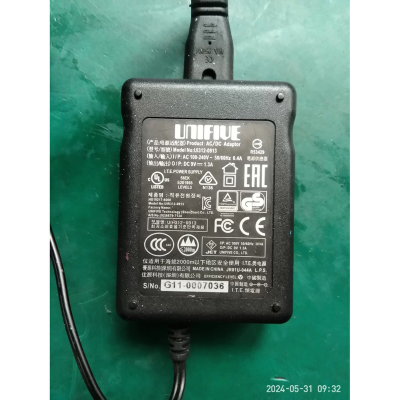 Mitutoyo Sj-201 Sj-210 Surface Roughness Meter Measuring Power Cord Adapter Charger