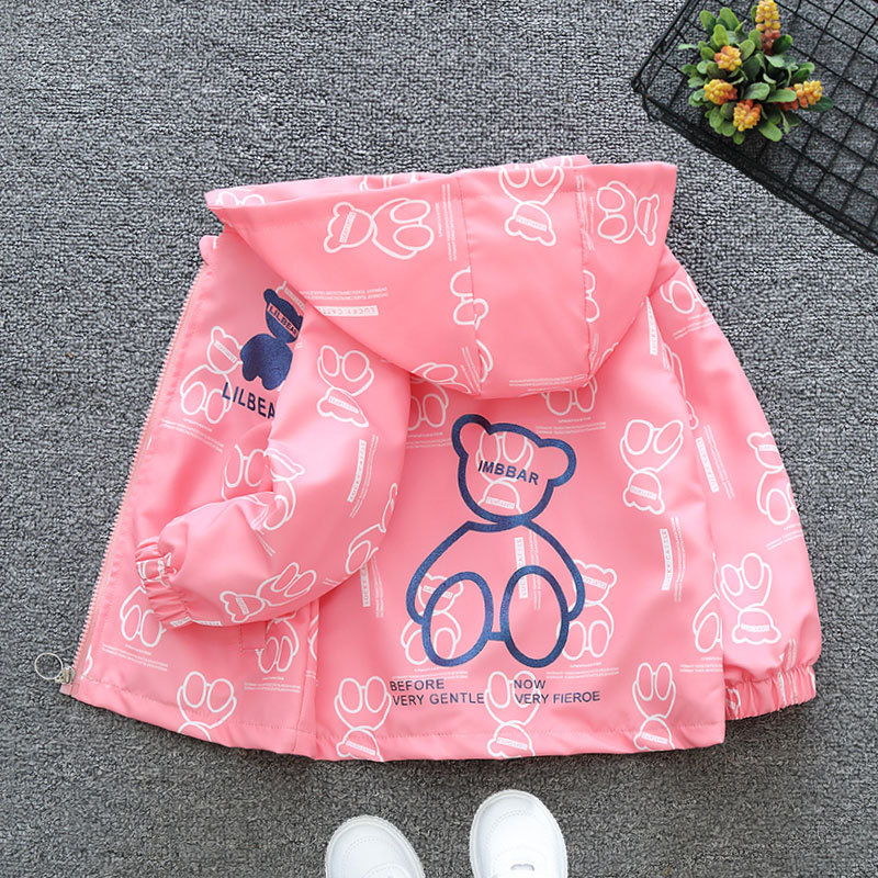 Girls' Jacket Spring and Autumn 2026 New Style for Older Children, Children's Sports Jacket, Casual Windbreaker, Boys' Baseball Jacket Girls' Jacket Spring and Autumn 2026 New Style for Older Children, Children's Sports Jacket, Casual Windbreaker, Boys' Baseball Jacket