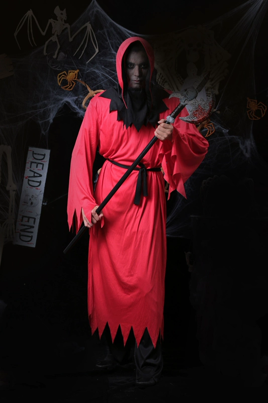 Halloween trang phục hóa trang nam ma kinh dị ma cà rồng quỷ đỏ zombie trưởng thành vô danh hóa trang trang phục