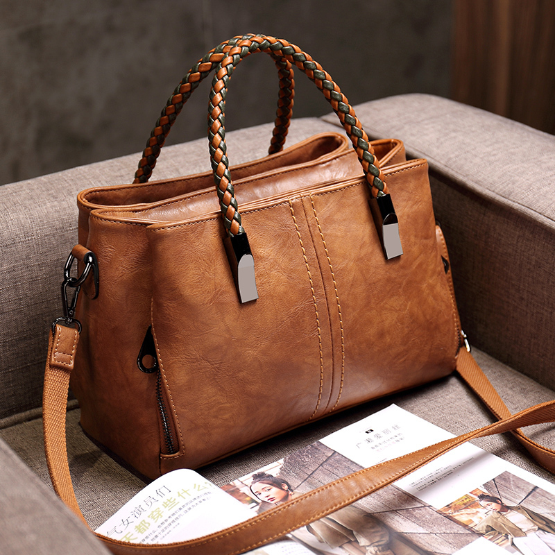 Hong Kong Large-Capacity Three-Layer Bag for Women 2025 New Versatile Handbag Shoulder Bag Mom Bag Genuine Leather Women's Crossbody Large Bag Hong Kong Large-Capacity Three-Layer Bag for Women 2025 New Versatile Handbag Shoulder Bag Mom Bag Genuine Leather Women's Crossbody Large Bag