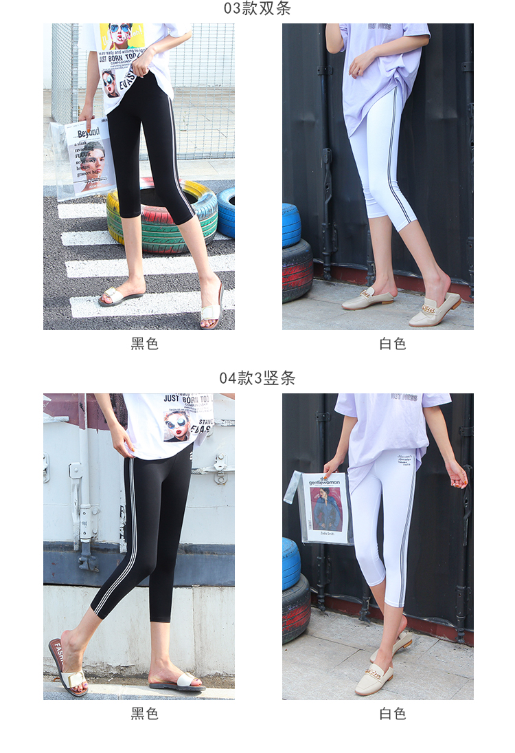 2018 mùa hè mới 7 điểm năm điểm quần bảy điểm quần mặc phần mỏng cotton kích thước lớn stretch shorts xà cạp phụ nữ quần áo nữ mùa hè giá rẻ