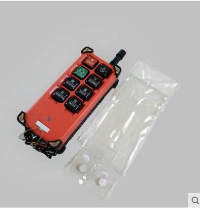 工业8键12键吊无线遥控器保护套行车天车工业航吊透明通用防水套