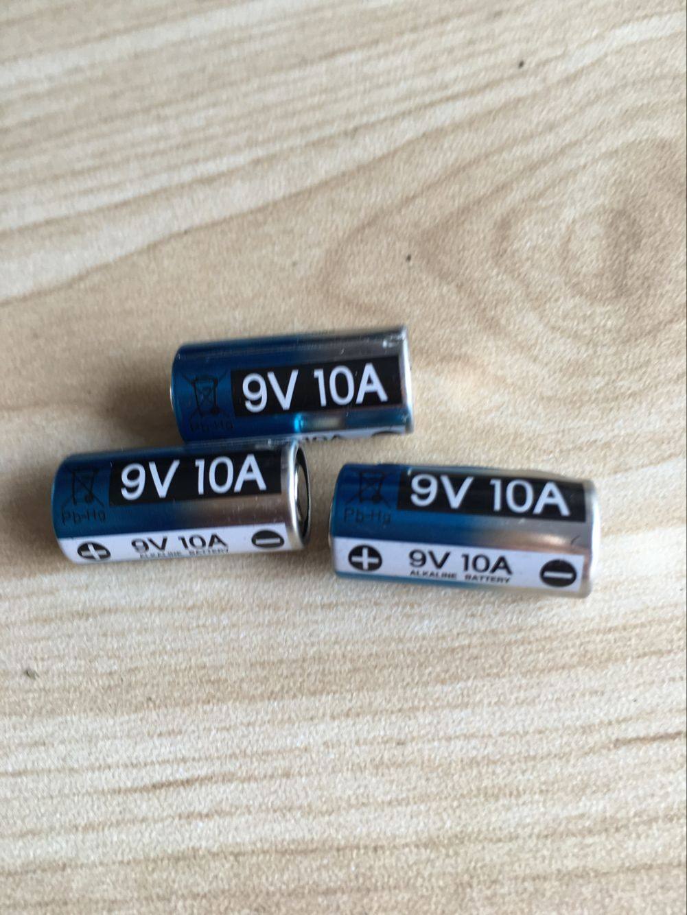 10A9V电池9V10A L1022门铃卷帘门车库遥控器 替代A23L 9V特价销售