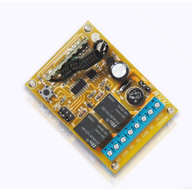 12V 24V2路学习型无线遥控开关 灯具、门禁控制器遥控开关控控器