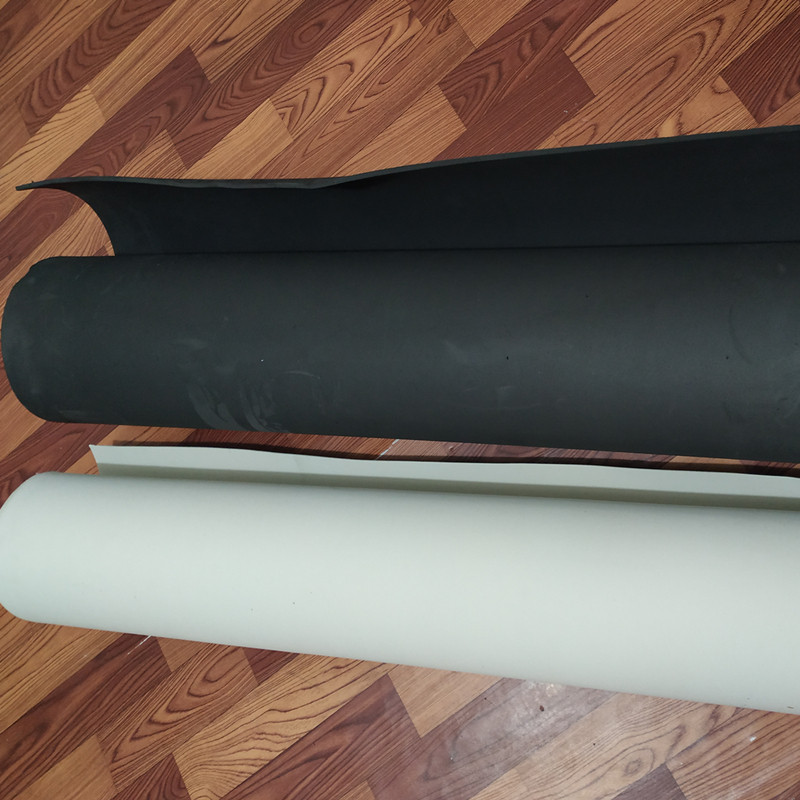 Factory direct sales black without rubber foam white EVA foam foot pad anti-shock and anti-collision seal