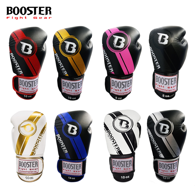 booster leather boxing gloves Boxing gloves Men's and women's adult sanda boxing training gloves Muay Thai boxing gloves