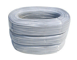 Two-core telephone line Two-core soft telephone line RJ11 copper clad steel telephone line a roll of 100 meters