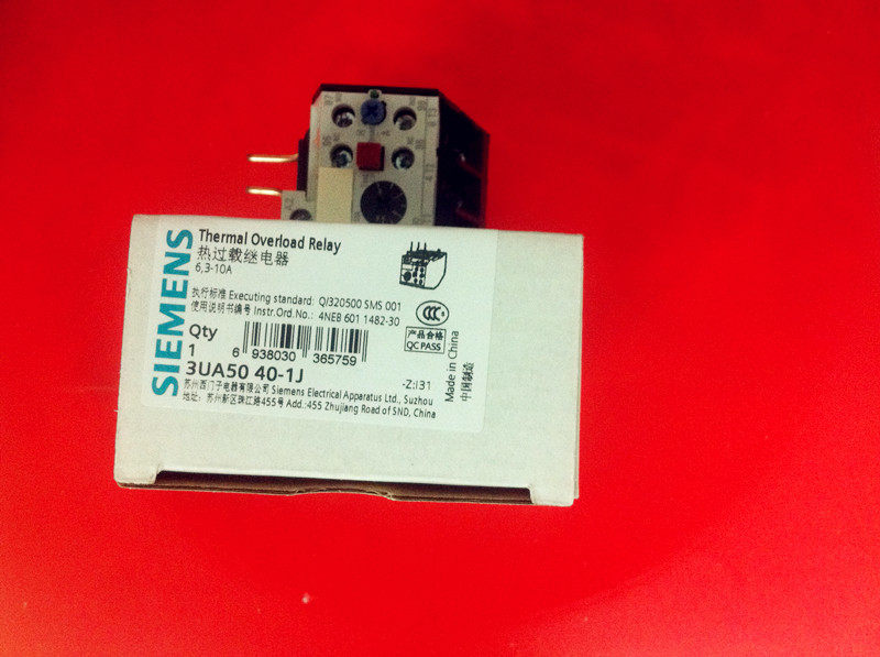 Suzhou Siemens Thermal Relay 3U5040-1J 6.3-10A