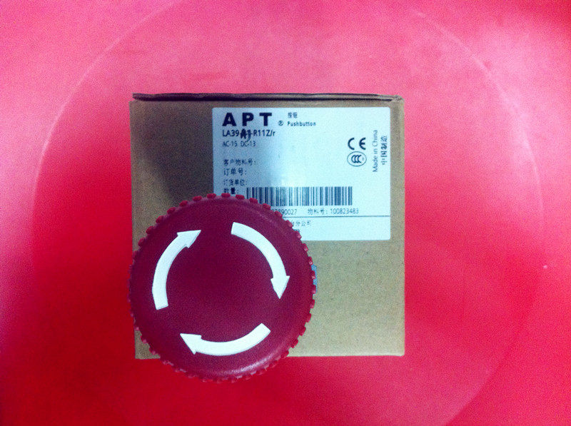 Siemens push button LA39-A1-11R11Z R mushroom head emergency stop push button switch