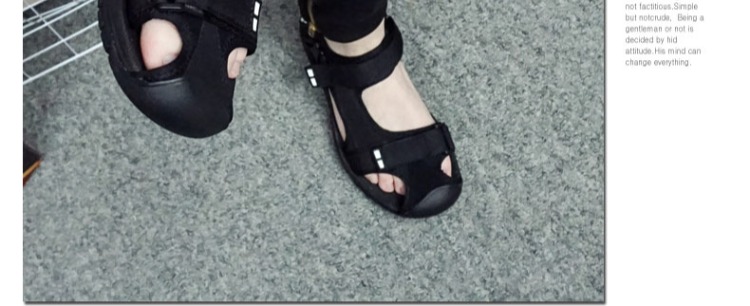 Dép mùa hè Baotou Việt Nam Sinh viên mới Thể thao ngoài trời Giày đế mềm mềm Xu hướng Dép nam - Sandal giày tây