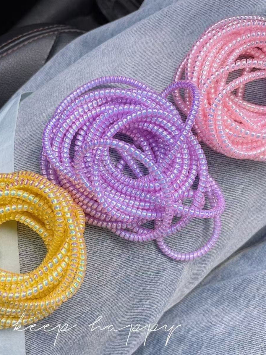 Mobile Phone Data Cable Winding Protection Rope Is Suitable for Apple, Huawei, Oppo, Xiaomi, and Vivo Charging Springs to Prevent Breakage