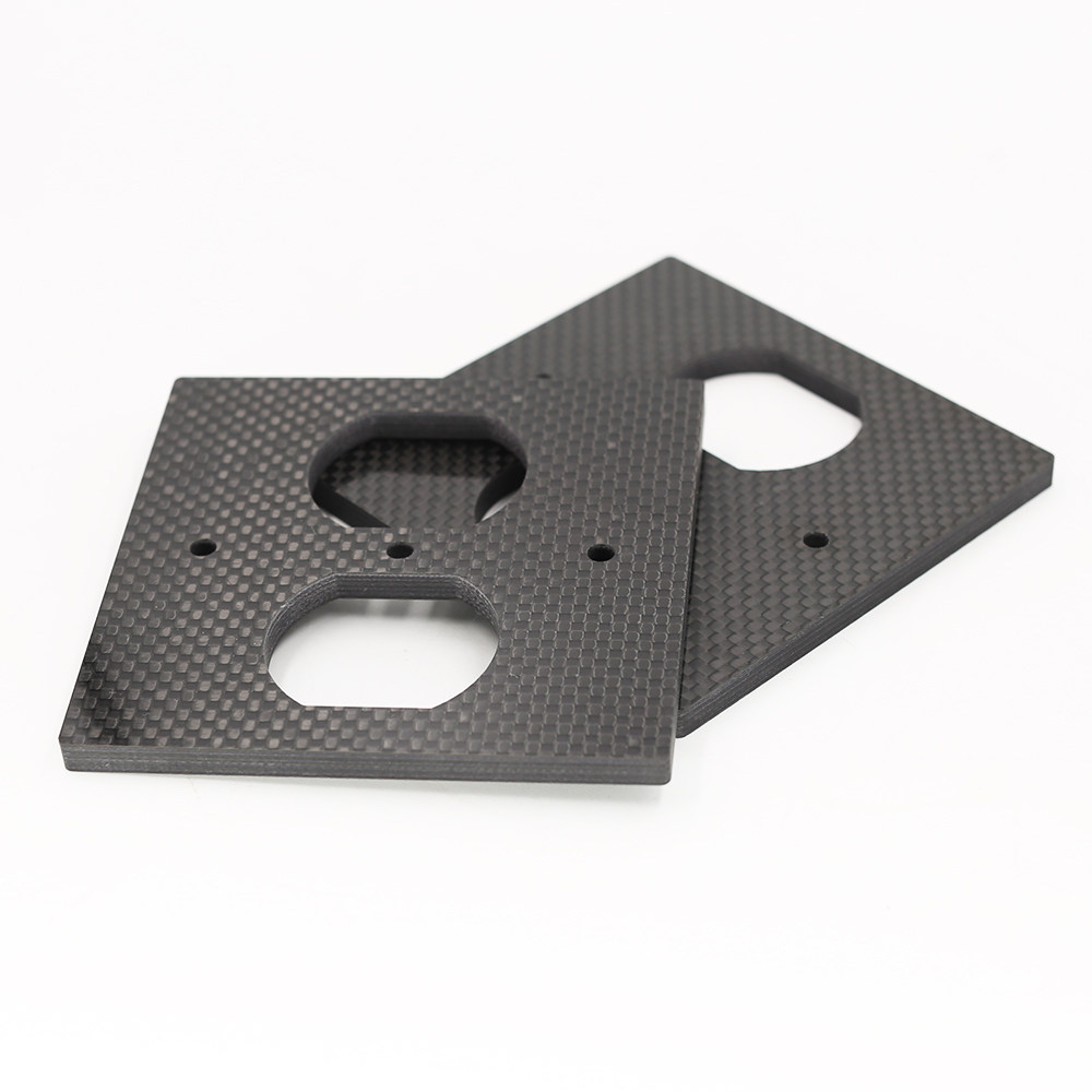 HIFI Acoustics Special 86 * 86 Carbon Fiber American Insert Core Panel Fever Power Wall Socket American Panel