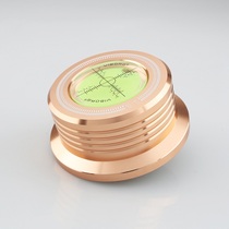 Viborg LP-628G record town horizontal ruler black rubber pressure town black gel record cushion gradienter and speed measuring card