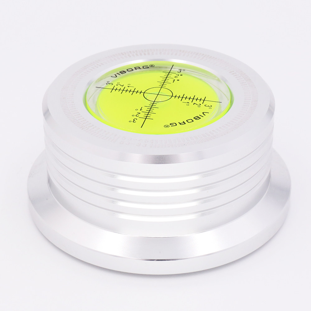 Viborg LP-528S Record Town Horizontal Ruler Black Offset Disc Town Record LP Special With Scale Line Speed Test Card