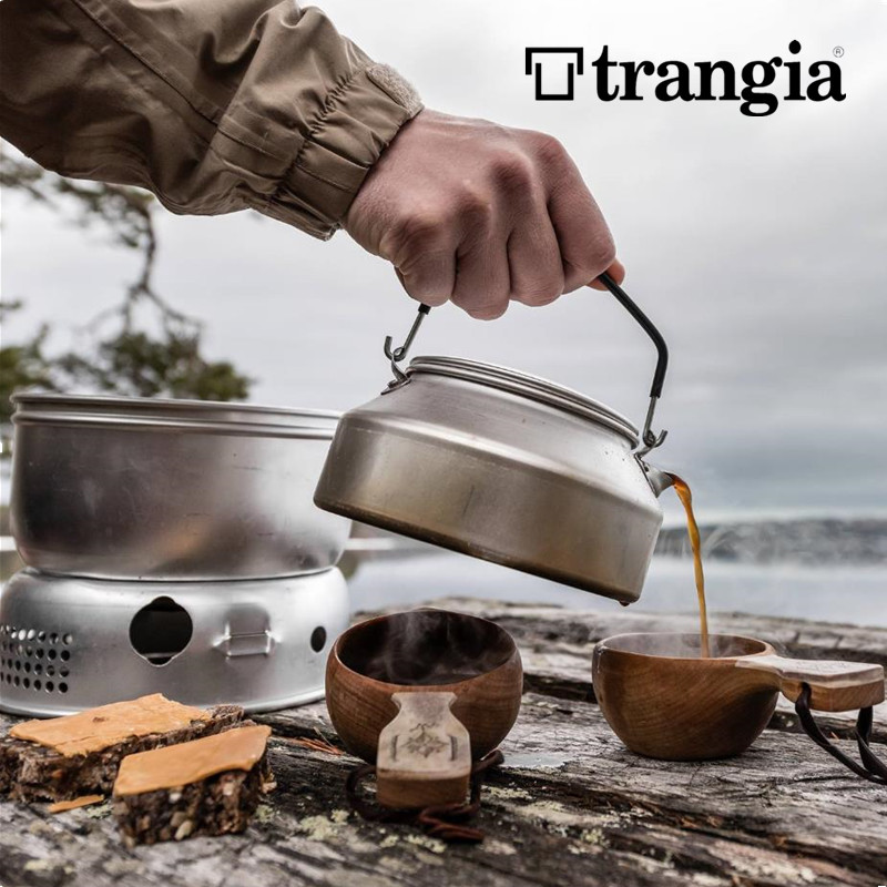 Sweden Trangia Kettle Classic Outdoor Kettle Portable Camping BC Campsite Coffee Pot Hanging Pot