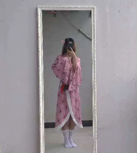 Японская аниме косплей Loli Женская милая ветра призрачная дверь лезвия