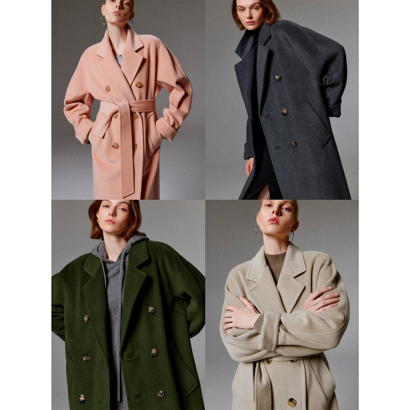 Mr Jiujiu Black Label Flagship Store B Entry-Level_ Upgraded Edition Diamond Color Series/Heavyweight Cashmere Wool Mm101801 Coat Mr Jiujiu Black Label Flagship Store B Entry-Level_ Upgraded Edition Diamond Color Series/Heavyweight Cashmere Wool Mm101801 Coat