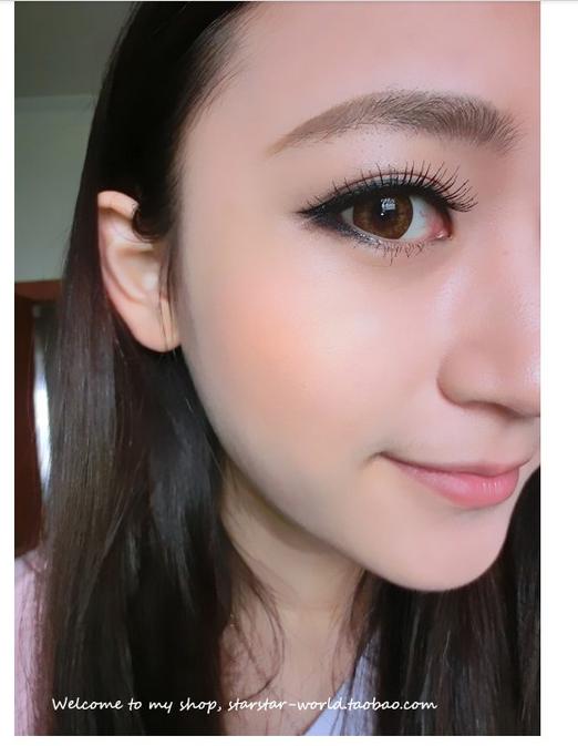 Xuất ~ Niang ba màu sửa chữa phấn má hồng Sáng đỏ + hồng + cam pop Gửi 2 cọ - Blush / Cochineal phấn má gogo tales