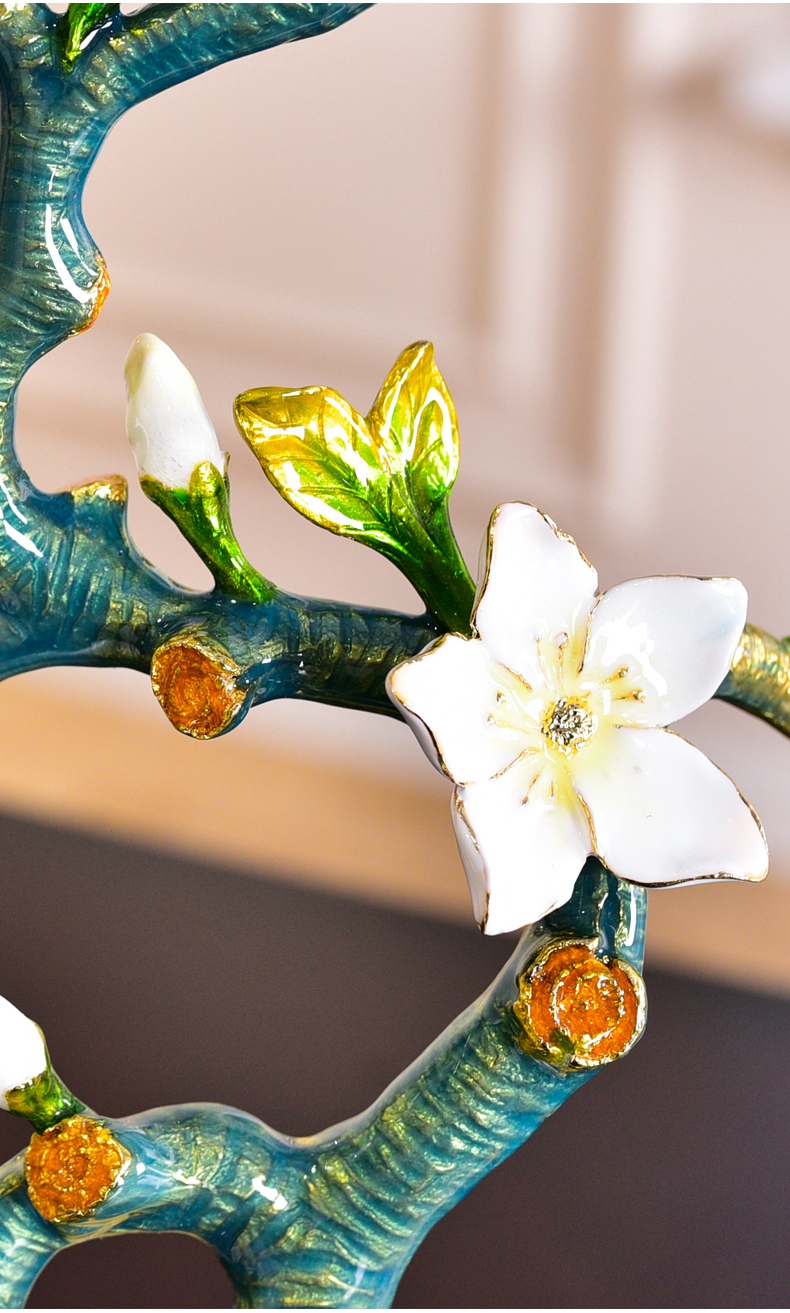High - end key-2 luxury furnishing articles household act the role ofing is tasted a large vase example room sitting room enamel porcelain decoration art ornaments