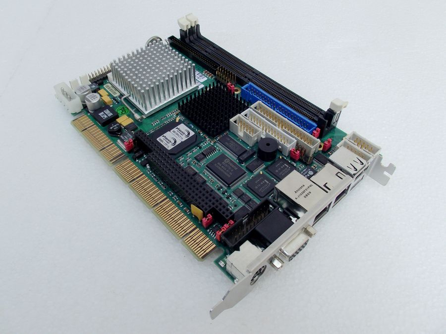 Industrial half-length motherboard dual network port integrated graphics LY20C390 HCT PCISA 0030D60641B6