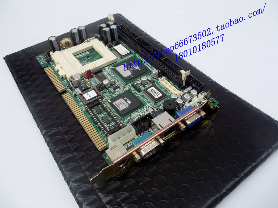 REAL PCA - 6752 A3 Semi - long industrial control board with CPU memory and color new