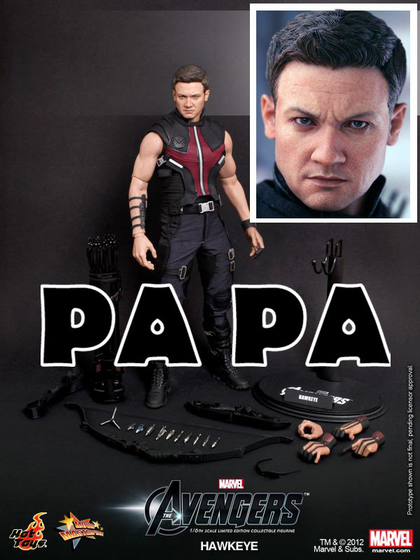 Brand New Spot 1: 6 Hottoys HT Avengers Hawkeye Hawkeye Hawkeye 1 0