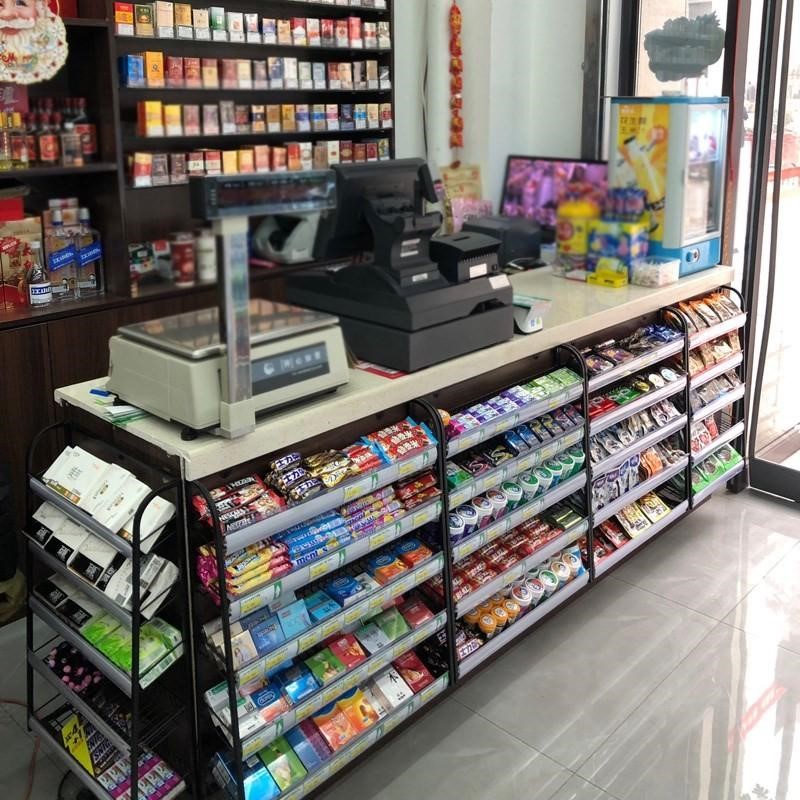 Snack rack Commercial City Chewing Gum Cabinet Cashier Small Shelf Convenience Store Cash Desk Front Snack Display Stand